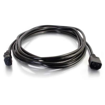 5m 18 AWG Computer Power Extension Cord (IEC320C13 to IEC320C14) Black